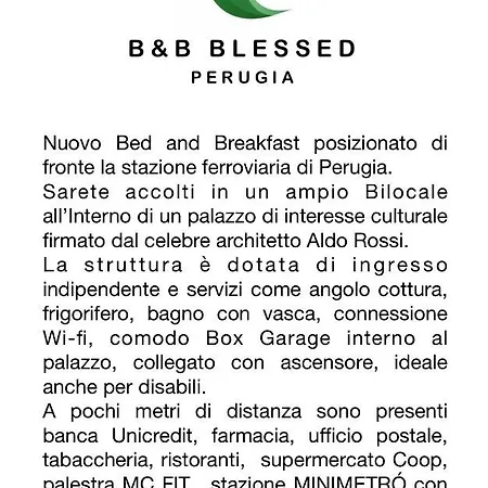 Blessed Bilocale 3* Pérouse