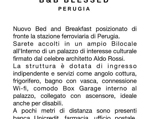 Bilocale Blessed 3* Perugia